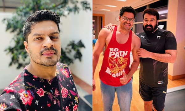 Sudev Nair and Mohanlal (Image Source: Instagram)