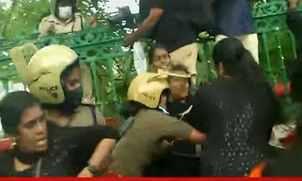 യുവമോര്ച്ചയുടെ സെക്രട്ടേറിയറ്റ് ഉപരോധത്തില് സംഘര്ഷം