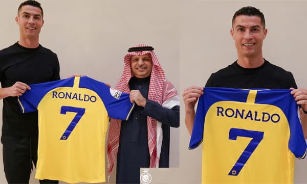 Cristiano ronaldo joined al nassr saudi arabia club (Image Source: Twitter)