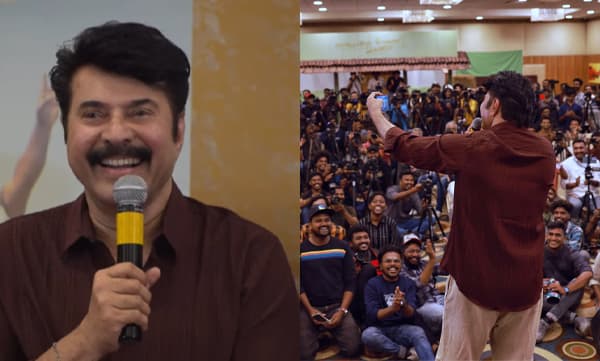 Mammootty in Nanpakal Nerathu Mayakkam Movie Press meet