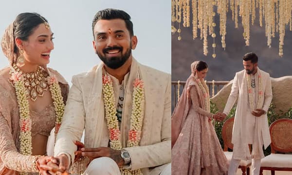 K L Rahul and Athiya Shetty (Image Source: Facebook)