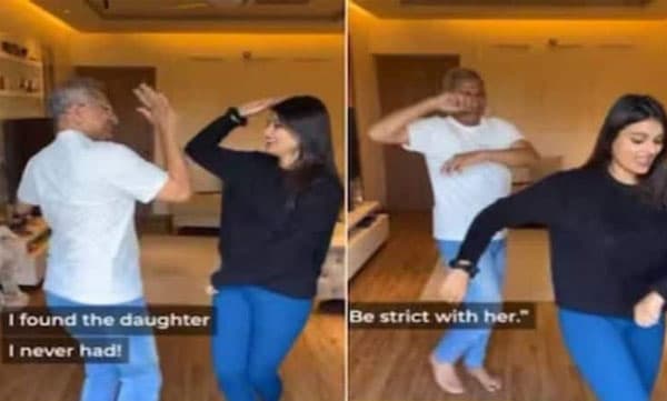 നീ എനിയ്ക്ക് പിറക്കാതെ പോയ മകളാണ്. മരുമകള്ക്കൊപ്പം അമ്മായി അച്ഛന്റെ ഡാന്സ് വീഡിയോ