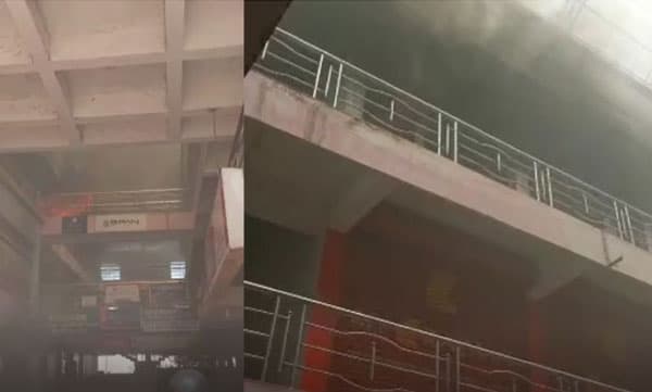 ചങ്ങരംകുളത്ത് ഇരുനില കെട്ടിടത്തിന് തീപിടിച്ചു, ബ്യൂട്ടി പാര്ലര് പൂര്ണ്ണമായും കത്തി നശിച്ചു