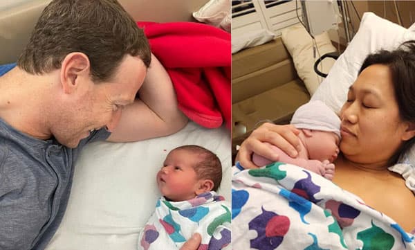 Mark Zuckerburg and Priscilla Chan welcomed their third baby (Image Source: Instagram)