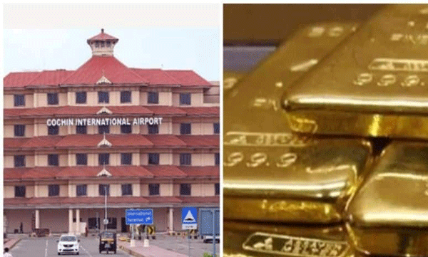 നെടുമ്പാശ്ശേരി വിമാനത്താവളത്തില് 56 ലക്ഷം രൂപയുടെ സ്വര്ണ്ണം പിടികൂടി