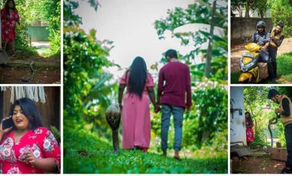 ഈ സേവ് ദി ഡേറ്റില് മൂര്ഖനാണ് താരം, വീഡിയോ കാണാം