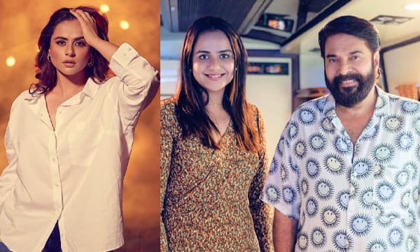 Prachi Tehlan with Mammootty (Image Source: Twitter)