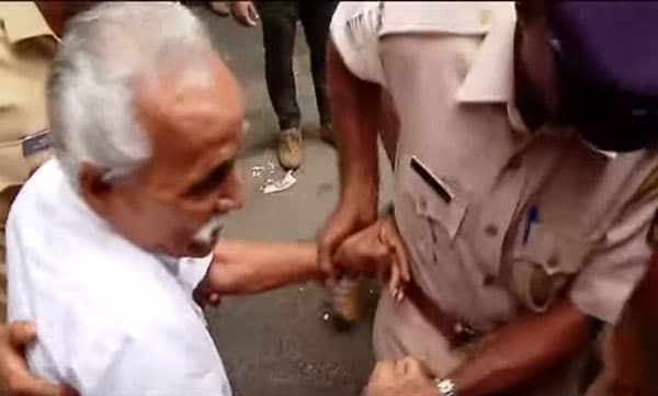 ഗ്രോ വാസുവിനെ കുന്ദമംഗലം കോടതിയില് ഹാജരാക്കി; വീണ്ടും മുദ്രാവാക്യം വിളി