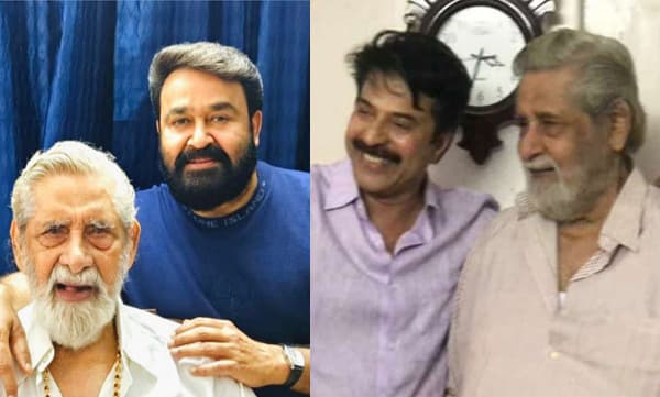 നടന് മധുവിന് നവതി ആശംസയുമായി മമ്മൂട്ടിയും മോഹന്ലാലും