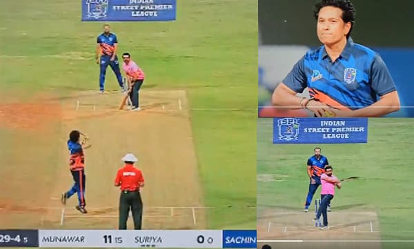 Sachin bowls and surya bats (Image Source: X)