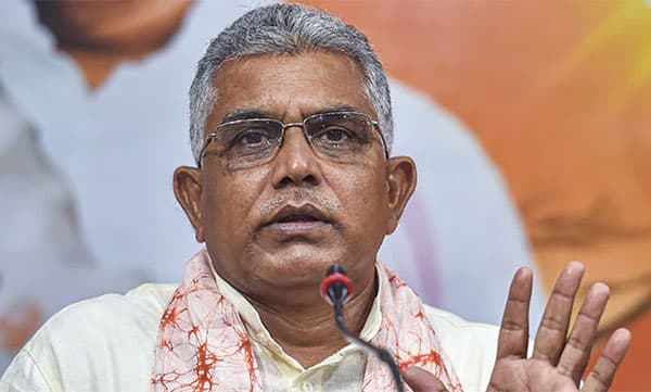 മമതയ്ക്കെതിരെ അപകീര്ത്തി പരാമര്ശം: ബിജെപി നേതാവ് ദിലീപ് ഘോഷിനെതിരെ കേസ്
