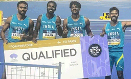 4-400 മീറ്റര് റിലേയില് മത്സരിക്കാന് ഇന്ത്യന് പുരുഷ - വനിതാ ടീമുകള് ; ഒളിമ്പിക്സിലേക്ക് യോഗ്യത നേടി