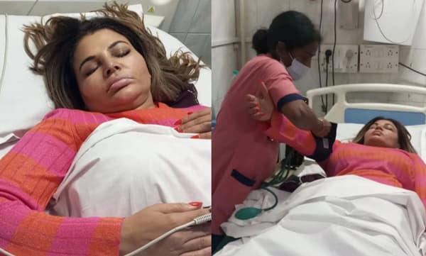 Rakhi Sawant on hospital (Image Source: Instagram)