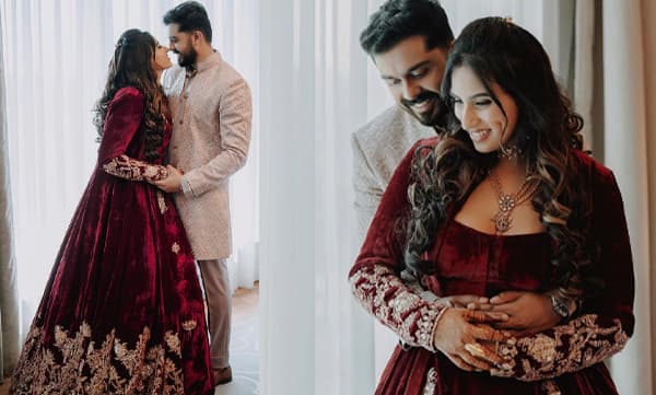 Malavika Jayaram and Navneeth Girish (Image Source: Instagram)