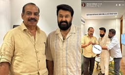 ‘‘അച്ഛന്റെ അടുത്ത സിനിമ’’- സത്യന് അന്തിക്കാടും മോഹന്ലാലും ആന്റണി പെരുമ്പാവൂരും ഒരുമിച്ചുള്ള ചിത്രം പങ്കുവച്ച് മക്കളായ അഖില് സത്യനും അനൂപ് സത്യനും