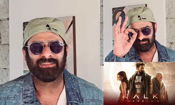 Prabhas thanks video to his fans (Image Source : Instagram)