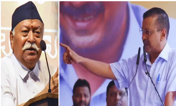 രാജിവെച്ചതിന് ശേഷം നടത്തിയ ആദ്യ പൊതുപരിപാടിയിൽ ബി ജെ പിയെ കടന്നാക്രമിച്ച് അരവിന്ദ് കെജ്രിവാൾ
