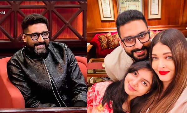 Abhishek Bachchan blushes when asked about next child (Image Source: Youtube)