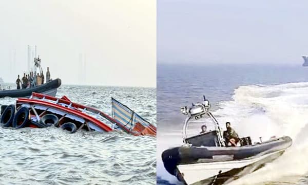 സ്പീഡ്ബോട്ടും യാത്രാബോട്ടുമായി കൂട്ടിയിടിച്ച് അപകടം ; കാണാതായവരില് മലയാളി ദമ്പതികളും ഉണ്ടെന്ന് സംശയം