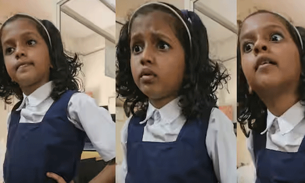 'ഓൻ എന്റെ കാലിമ്മേൽ കസേരയിട്ടേന്, ഞാൻ ഓനെ അടിച്ച്!'; രണ്ടാം ക്ലാസുകാരിയുടെ വൈറല് പരാതി