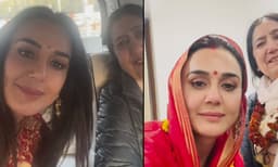 സാഹസിക യാത്രയായിരുന്നു അത്; അമ്മയ്ക്കൊപ്പം കാശി വിശ്വനാഥ ക്ഷേത്രത്തില് ദര്ശനം നടത്തി പ്രീതി സിന്റ