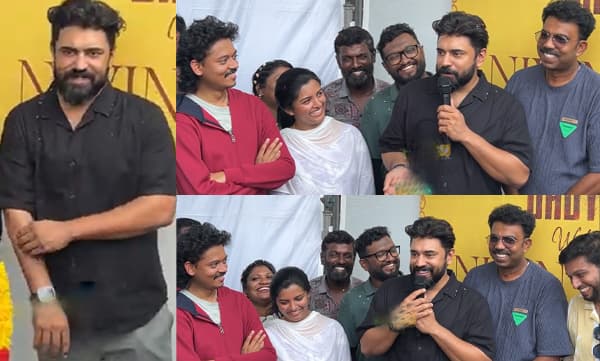 Nivin Pauly joins baby girl movie sets (Image Source: Youtube)