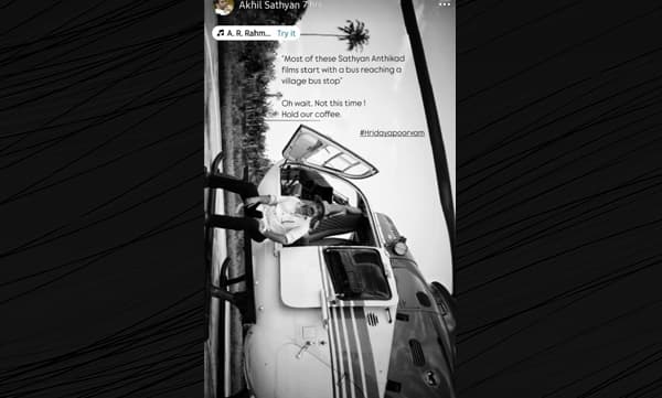 മോഹന്ലാല് മാത്രമല്ല, ഇത്തവണ സത്യന് അന്തിക്കാടും ഹെലികോപ്ടറില്; ഹൃദയപൂര്വം സെറ്റില് നിന്നൊരു സൂപ്പര് പിക്