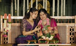 ഓസിയുടെ വളകാപ്പ്; ചിത്രങ്ങളുമായി ഇഷാനി