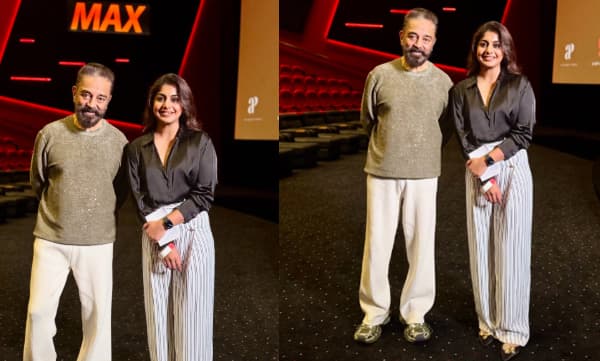 Meera nandhan with kamal Hassan (Image Source: Instagram)