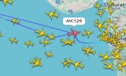 മൂന്ന് മണിക്കൂര് പറന്നശേഷം ലണ്ടനിലേക്ക് പുറപ്പെട്ട എയര് ഇന്ത്യാ വിമാനം മുംബൈയില് തിരിച്ചിറങ്ങി