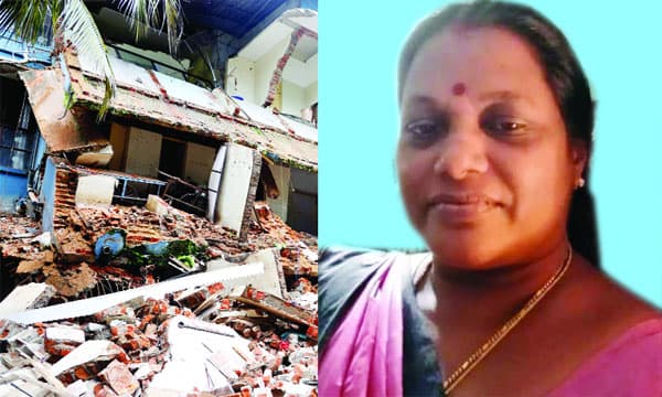 കോട്ടയം മെഡിക്കല് കോളേജിലെ അപകടം ; ബിന്ദുവിന് കണ്ണീരോടെ നാട് വിട നല്കി
