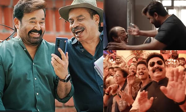 Hridayapoorvam - Laughs On Set (Image Source: Youtube)