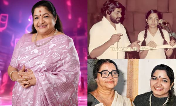 KS Chithra remembers her mother and her teacher (Image Source: Facebook)