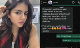 ‘‘വിജയം ഒരിക്കലും തലയിലേക്കും പരാജയം ഒരിക്കലും നിന്റെ ഹൃദയത്തിലേക്കും പോകരുത് ചക്കരേ...’’ കല്യാണിക്ക് ഉപദേശവുമായി അച്ഛന് പ്രിയദര്ശന്