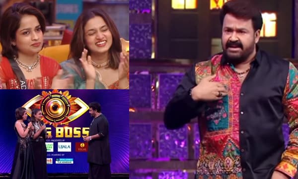 Mohanlal supports adhila and noora (Image Source: Instagram)