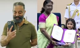 എന്റെ റെക്കോര്ഡ് നീ തകര്ത്തല്ലോ; ബാലതാരം ട്രീഷ തൊസാറിനെ വീഡിയോ കോള് ചെയ്ത് കമല് ഹാസന്