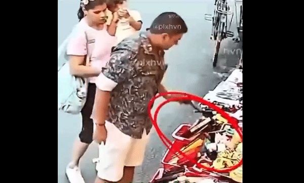 എന്തൊരു കഷ്ടമാണ്! വിനോദ യാത്രയ്ക്കായി വിയറ്റ്നാമിലെത്തി, തെരുവു കച്ചവടക്കാരിയുടെ കടയില് നിന്ന് സാധനങ്ങള് മോഷ്ടിച്ച് ദമ്പതികള്