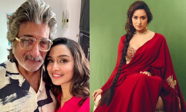 Shraddha Kapoor with Shakthi Kapoor (Image Source: Instagram)