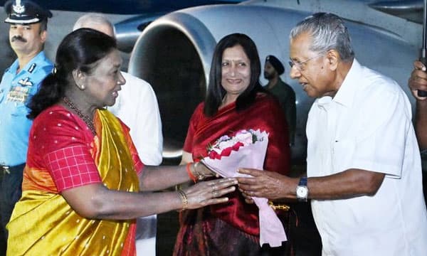 രാഷ്ട്രപതി ഇന്ന് കേരളത്തില് ; ശബരിമലദര്ശനം നടത്തും ; വന് സുരക്ഷ