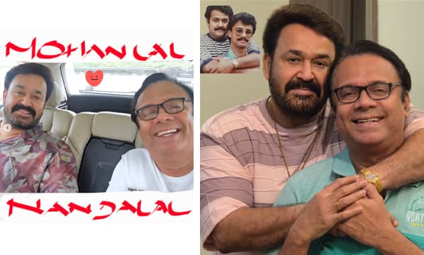 Mohanlal and Nandalal (Image Source: Instagram)