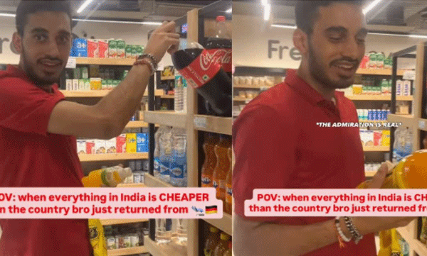 ജര്മ്മനിയേക്കാള് സാധനങ്ങള്ക്ക് വിലക്കുറവ് ഇന്ത്യയില് തന്നെ! വീഡിയോയുമായി എന്ആര്ഐ യുവാവ്