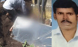 സംസ്കാര ചടങ്ങിനായി കുഴിയെടുക്കുന്നതിനിടെ കോണ്ക്രീറ്റ് സ്ലാബ് വീണുണ്ടായ അപകടത്തില് ഒരാള് മരിച്ചു