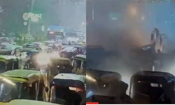 ഡല്ഹി സ്ഫോടനം : ചെങ്കോട്ടയ്ക്ക് സമീപമുള്ള തിരക്കേറിയ റോഡിലെ കൃത്യനിമിഷം; സിസിടിവി ദൃശ്യങ്ങള് പുറത്തുവന്നു