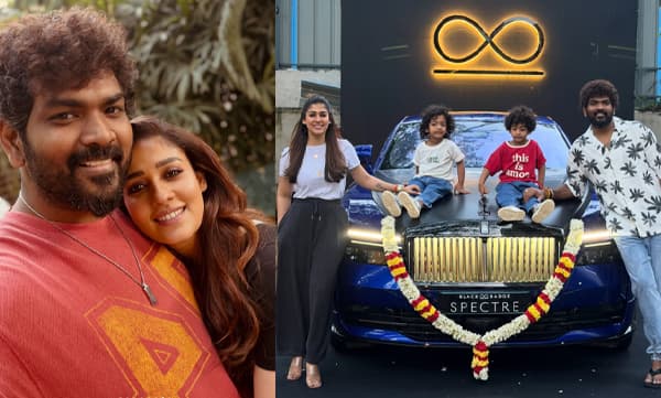 Nayanthara & Vignesh Shivan with kids (Image Source: Instagram)