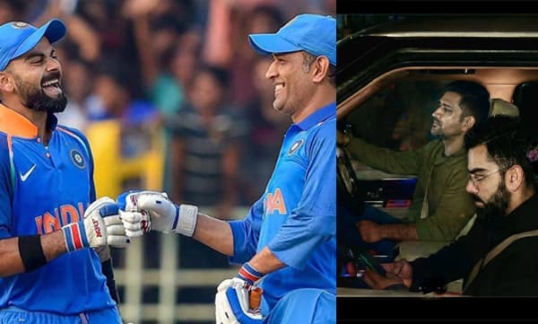 Dhoni himself went to drop virat in the team hotel (Image Source: X)
