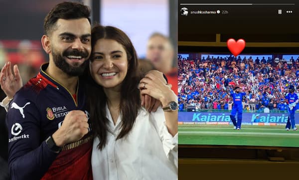 Anushka Sharma celebrated Virat Kohli's 53rd ODI century (Image Source: Instagram)