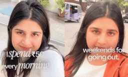 ബംഗളൂരുവില് ഒരു ദിവസം തനിച്ച് കഴിയാന് വേണ്ടത് ഒരു ലക്ഷം രൂപ: വീഡിയോ പങ്കിട്ട് യുവതി