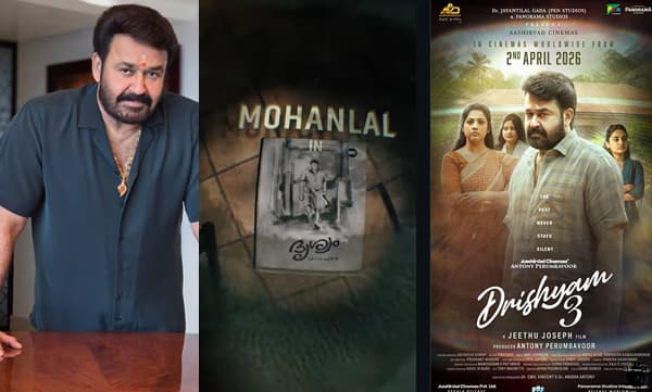 Mohanlal shares drishyam 3 release date (Image Source: Instagram)