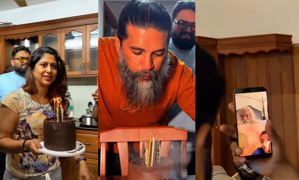 Surprise birthday celebration for vijay yesudas (Image Source: Instagram)