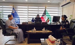 കുവൈത്ത് ഇന്ത്യന് സ്ഥാനപതി സെന്ട്രല് മോര്ച്ചറി സന്ദര്ശിച്ച് ബ്രിഗേഡിയറുമായി കൂടിക്കാഴ്ച നടത്തി